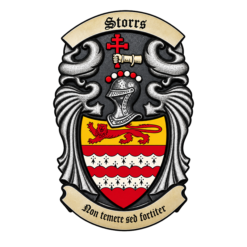 Storrs family coat of arms